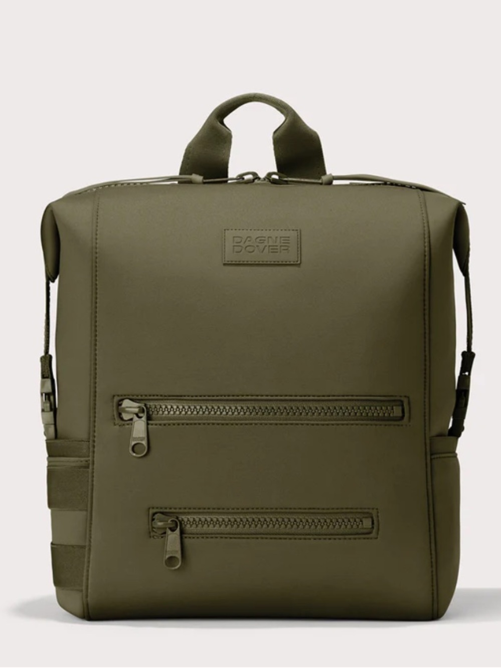 Dagne Dover Dark Moss Indi Neoprene Baby Backpack - size large